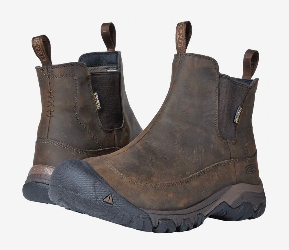 KEEN Anchorage Boots III Waterproof Boot Dark Earth/Mulch Men's 12